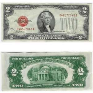  1928 F Two Dollar Legal Tender Note 