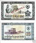 ALBANIA 1957 FULL SET NOTES 10.50.100.500.1000 LEKE UNC items in 