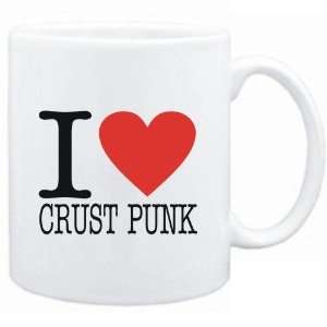  Mug White  I LOVE Crust Punk  Music: Sports & Outdoors