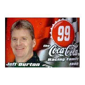    #99 Jeff Burton NASCAR 1999 Coca Cola bottle