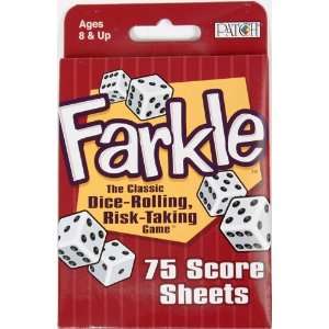  Farkle Score Sheets Toys & Games