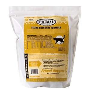    Primal Pet Foods Raw Cat Food Pheasant Nuggets 4 lbs