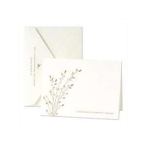  Pearl White Informal Notes with Delicate Branch