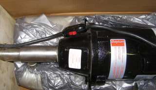 DAYTON Electric 55 Gallon Drum Pump, 1/3 HP, 115/230 VAC, 1 Phase 