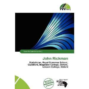  John Rickman (9786200836908) Columba Sara Evelyn Books