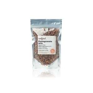 Pomegranate Seeds, White, 4oz, Organic, Sun dried, Pack of 2:  