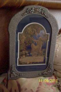Original Maxfield Parrish Djer Kiss Outstanding Colorful Gesso Frame 