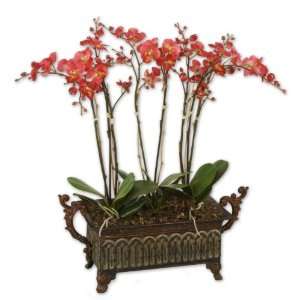  Uttermost 21 Inch Wineberry Orchids Beautiful Artifical 