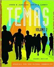 Temas: Spanish for the Global Community, Volume II (with Audio CD 