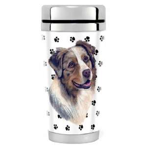    16oz Travel Mug Stainless Steel from Airstrikes: Kitchen & Dining
