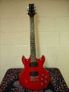 Ibanez Gio GAX70 GAX 70 Red Electric Guitar Dual Humbucker Great 