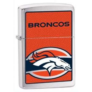  Zippo NFL Denver Broncos Pocket Lighter: Sports & Outdoors