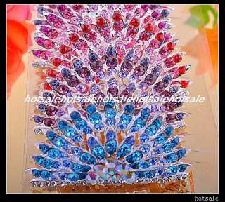 wholesale 36pcs rhinestone comb wedding Tiara Crown  