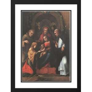  Correggio 19x24 Framed and Double Matted The Mystic 