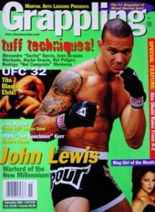 11/01 GRAPPLING MAGAZINE ULTIMATE FIGHTING JOHN LEWIS  