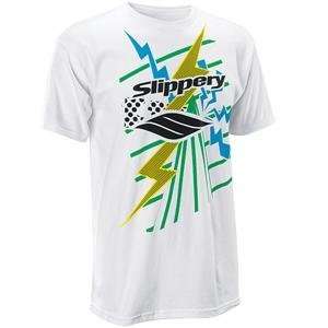  Slippery Valor T Shirt   Large/White: Automotive