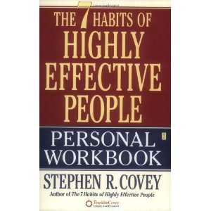   People Personal Workbook [Paperback]: Stephen R. Covey: Books