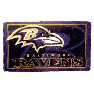  Welcome Mat Bleached Baltimore Ravens