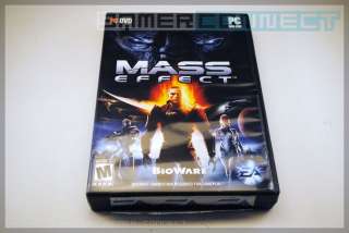 Mass Effect 1 Windows PC DVD Original Print RARE OOP 014633190816 