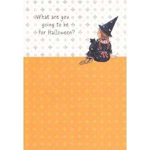 Halloween Card What Are You Going to Be for Halloween 