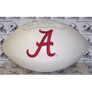 com Alabama Crimson Tide Embroidered Logo Signature Series Football 
