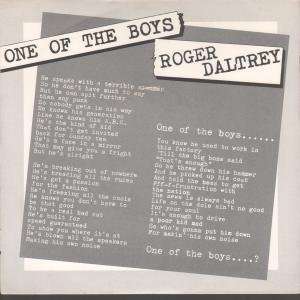   OF THE BOYS 7 INCH (7 VINYL 45) UK POLYDOR 1977 ROGER DALTREY Music