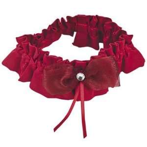 com Red On Red Wedding Garter   Party Themes & Events & Party Favors 