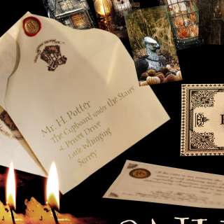 Harry Potter / Hogwarts ULTIMATE COLLECTORS Package! Letter,Tags 