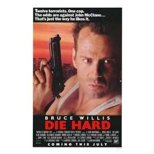 Die Hard Movie Poster, 11 x 17 (1988)