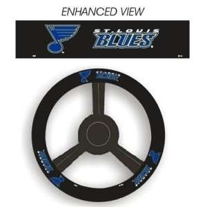  St. Louis Blues Leather Steering Wheel Cover Sports 