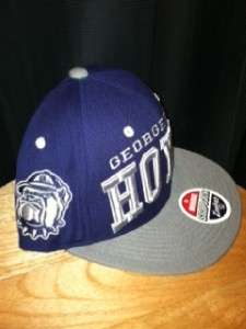GEORGETOWN HOYAS SUPERSTAR SNAPBACK HAT CAP 32/5 NVY/GY  