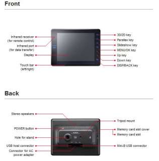 Fujifilm FinePix Real 3D V1 3D Digital Viewer for Fuji W1 Camera NEW 