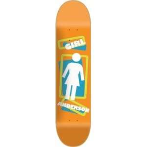  Girl Brian Anderson Scrambled OG Skateboard Deck   8.37 x 