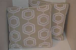 New 2 Style and Co Home Wildflower Hexagon Set Throw Pillows  
