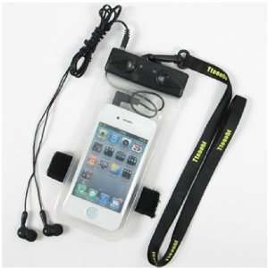   nano micro classic MP3 case with neck and arm strap water proof *CLEAR