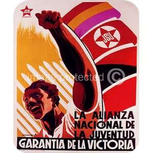  Alianza Nacional Juventud Spanish Civil War WW2 MOUSE PAD 