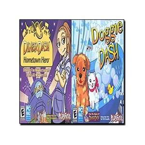   Diner Dash Hometown Hero & Doggie Dash 2 Pack Check Out 2 Game Modes
