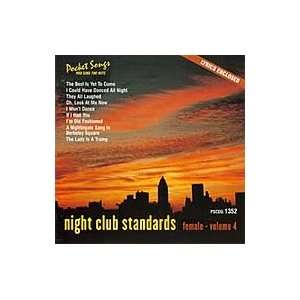  Volume 4: Night Club Standards: Female (Karaoke CDG 