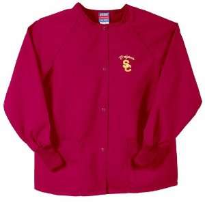   GelScrubs USC Trojans NCAA Nursing Jacket   Crimson