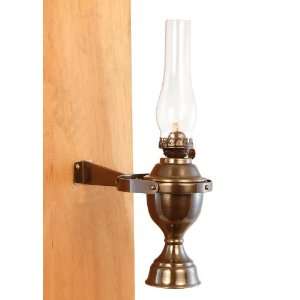 Oil Lantern   New Antique Brass Gimbal Boat Lamp: Home 