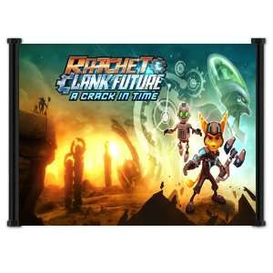  Ratchet & Clank Future A Crack In Time Game Fabric Wall 