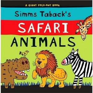  Simms Tabacks Safari Animals (Giant Fold Out Book)  N/A 