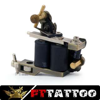 Top Quality Black Tattoo Machine Gun for 10 Wrap Coils  