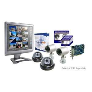   Camera Home and Residential Security Camera Kit   You provide the PC