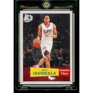   Basketball 1957 58 Variations # 110 Andre Iguodala   NBA Trading Card