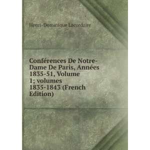   De Paris, Volume 1 (French Edition) Henri Dominique Lacordaire Books