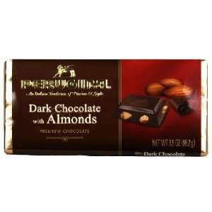 Perugina, Chocolate Bar Classic Dark With Almo, 3.5 Ounce (12 Pack 