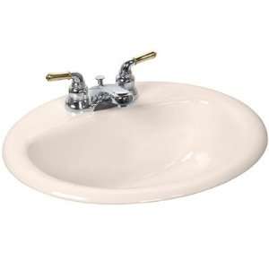  20 x 17 Atlanta Drop In Bathroom Sink Faucet Holes Single 
