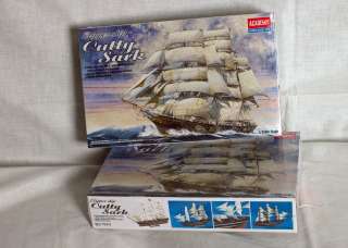 Academy Models Cutty Sark Clipper Ship 1350 Kit .
