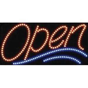  Open LED Flashing Electronic Sign   22 X 13 [Office 